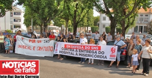 Enfermeiros manifestaram-se hoje
